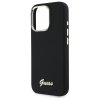 Guess GUHCP16XSMBSLK iPhone 16 Pro Max 6.9 czarny/black hardcase Silicone Script Metal Logo & Frame